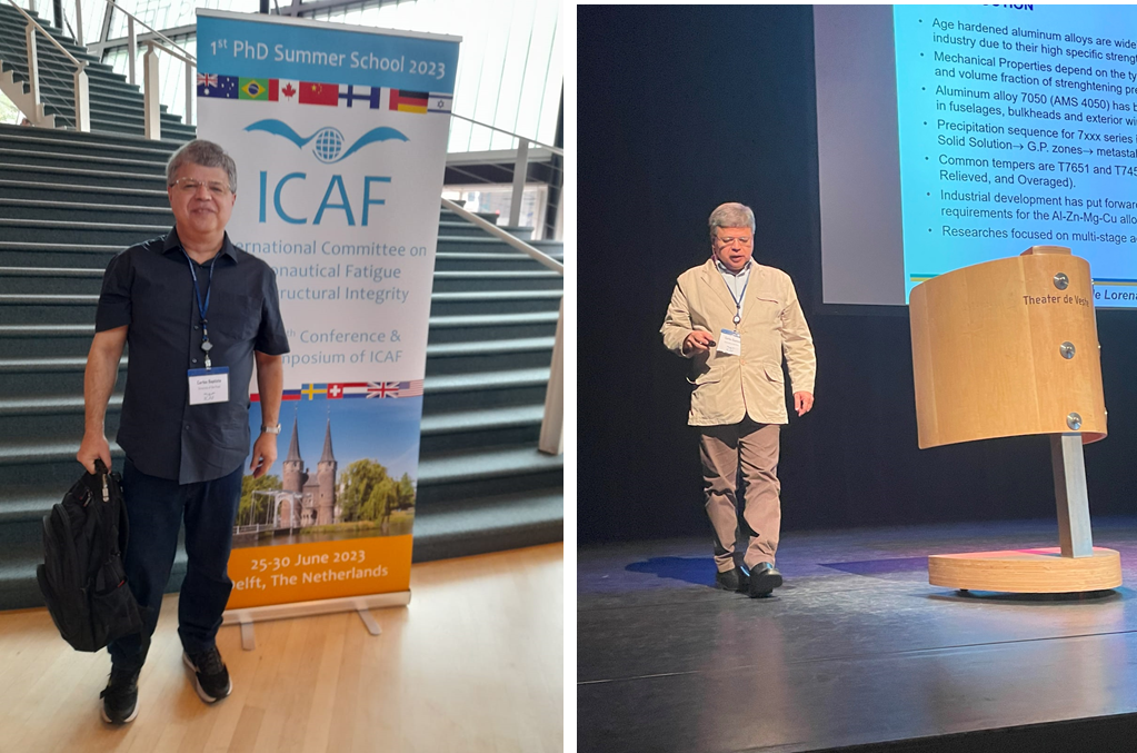 Prof. Carlos Baptista participa do Simpósio ICAF - Holanda