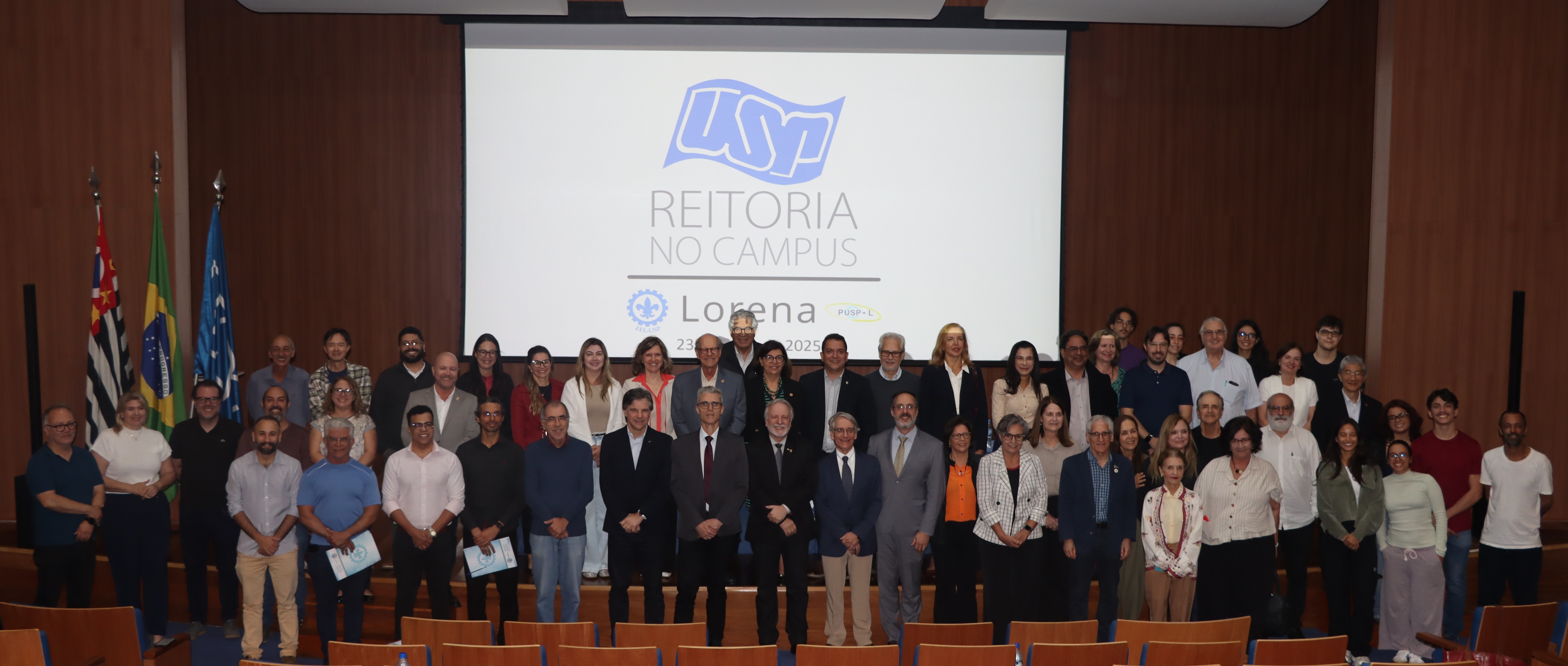Participantes do Programa Reitoria no Campus em Lorena