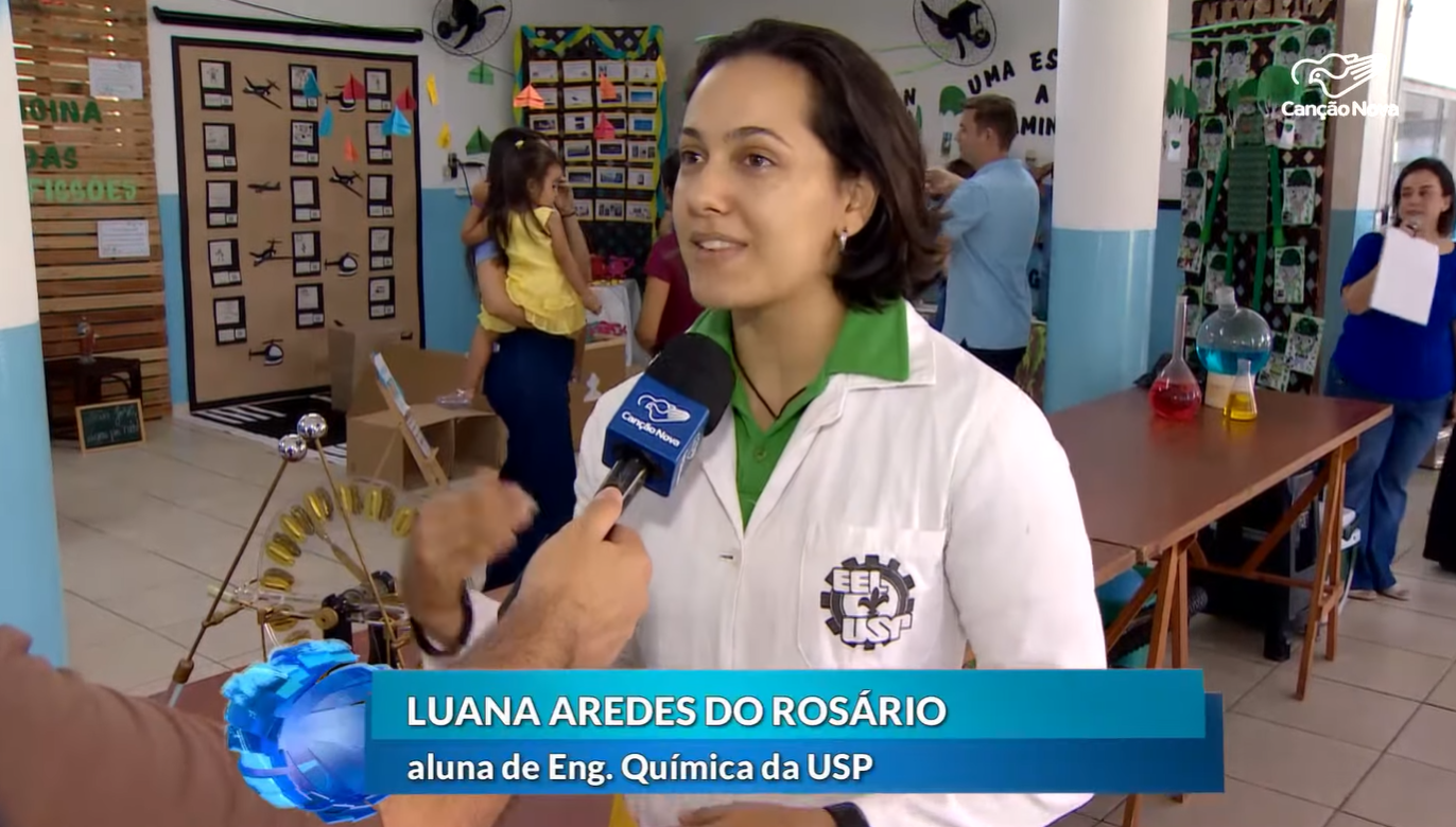 Luana Aredes, aluna.
