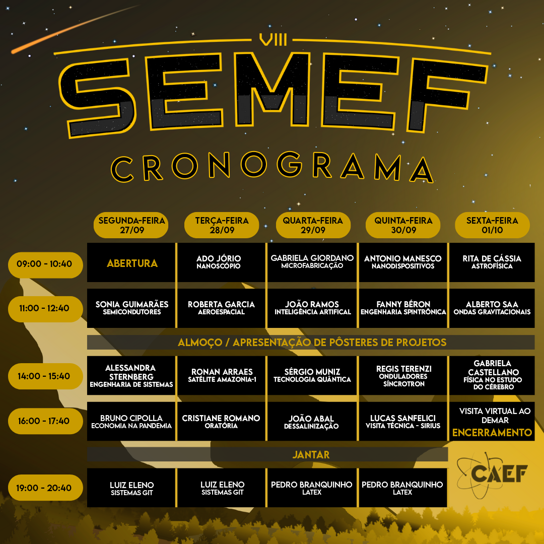 cronograma semef