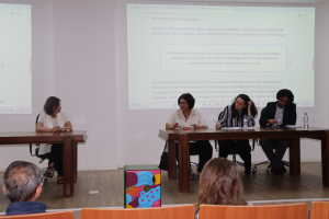 Profa. Maria Auxilidora Motta Barreto; Profa. Ana Lanna; Profa. Ester Rizi e Prof. Felipe Tarabola