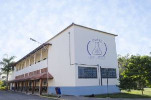 Prédio do Cotel. Área I da EELUSP. Foto: Divulgação