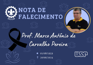 Nota de Falecimento - Prof. Marco Antônio