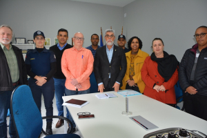 Foto: Reunião Segurança. 