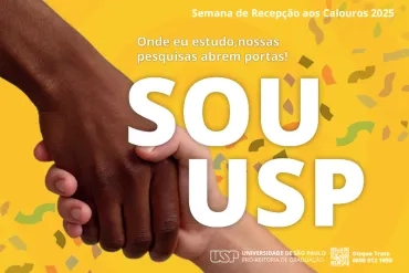 Campanha Recepção Calouros USP 2025.