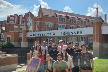 Alunos da EEL intercambistas. Tennessee-EUA.