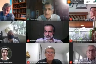 No encontro, realizado virtualmente, foi apresentado o plano de readequação para o ano acadêmico de 2020 – Foto: Adriana Cruz / Assessoria de Imprensa da Reitoria