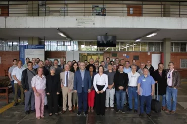 Encontro dos presidentes das CGs da USP participantes do (CE²GE) da USP. Poli_USP. Foto: Assessoria de imprensa da Poli