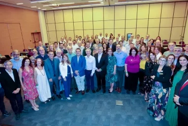 O evento reuniu cerca de 100 dirigentes das Unidades de Ensino e Pesquisa, Institutos, Centros Especializados e Órgãos – Foto: Cecília Bastos/USP Imagens