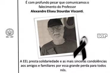 Nota de Pesar. Alexandre Visconti. Arte.  Assessoria de Imprensa